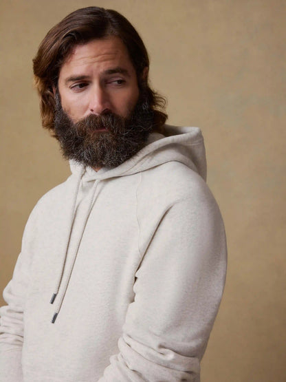 High Standard Fleece Hoodie - Antique Ivory Heather