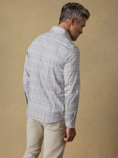 The Movement™ Shirt - Grey Cloud Plaid