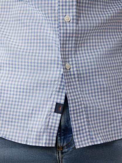 The Movement™ Shirt - Light Blue Gingham