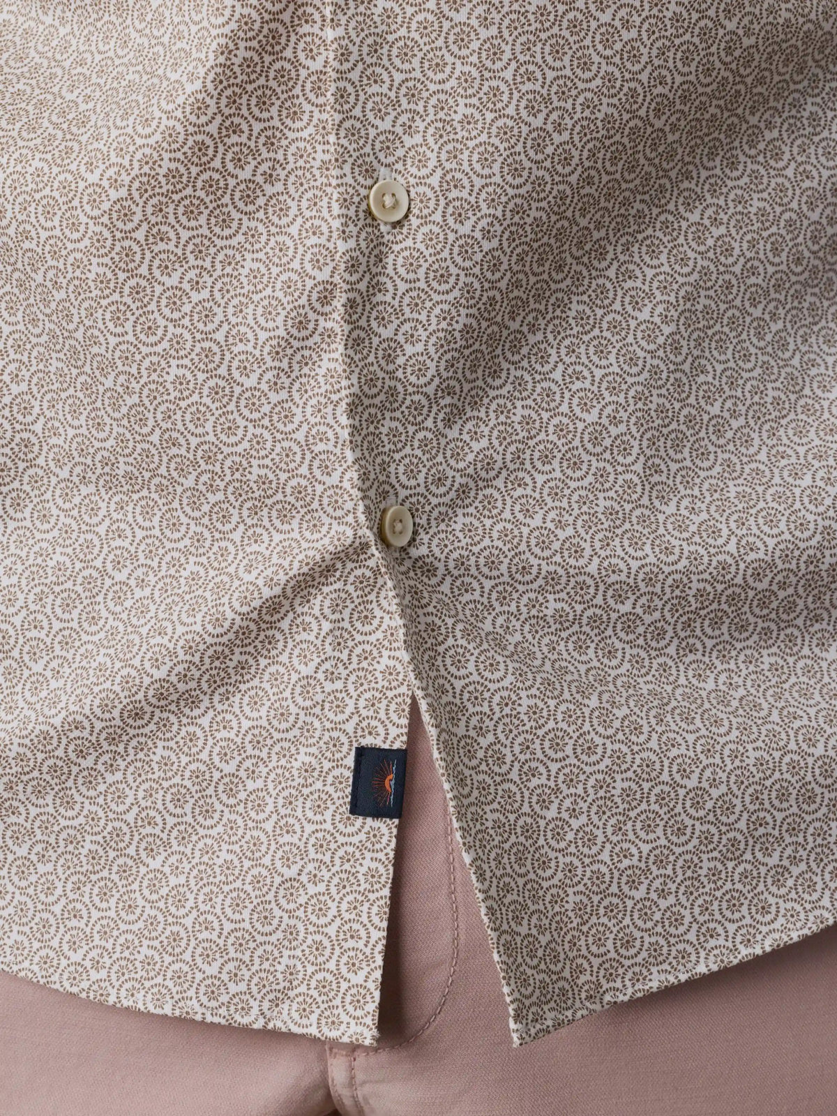 Short-Sleeve Movement™ Monterey Shirt - Wood Sunray Block