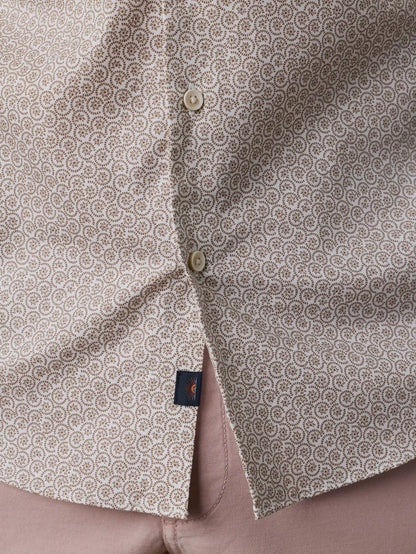 Short-Sleeve Movement™ Monterey Shirt - Wood Sunray Block