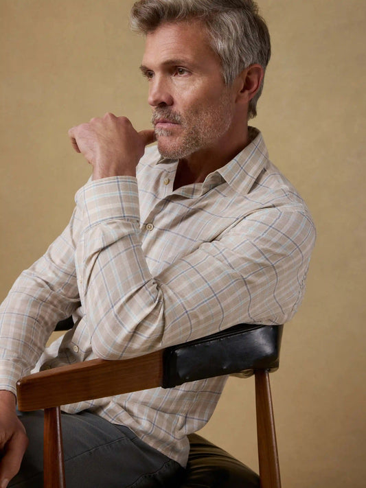 Movement™ Monterey Shirt - Sandy Reef Plaid