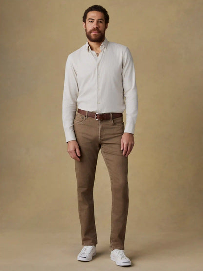 Movement™ Monterey Shirt - Wood Wall Stripe