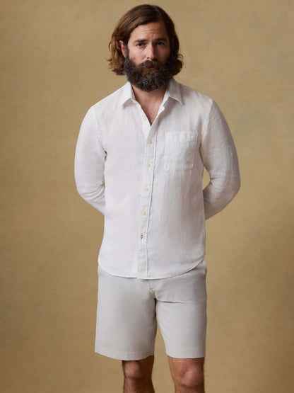 Laguna Linen Shirt - White