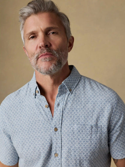 Short-Sleeve Breeze Shirt - Fishscale Redux