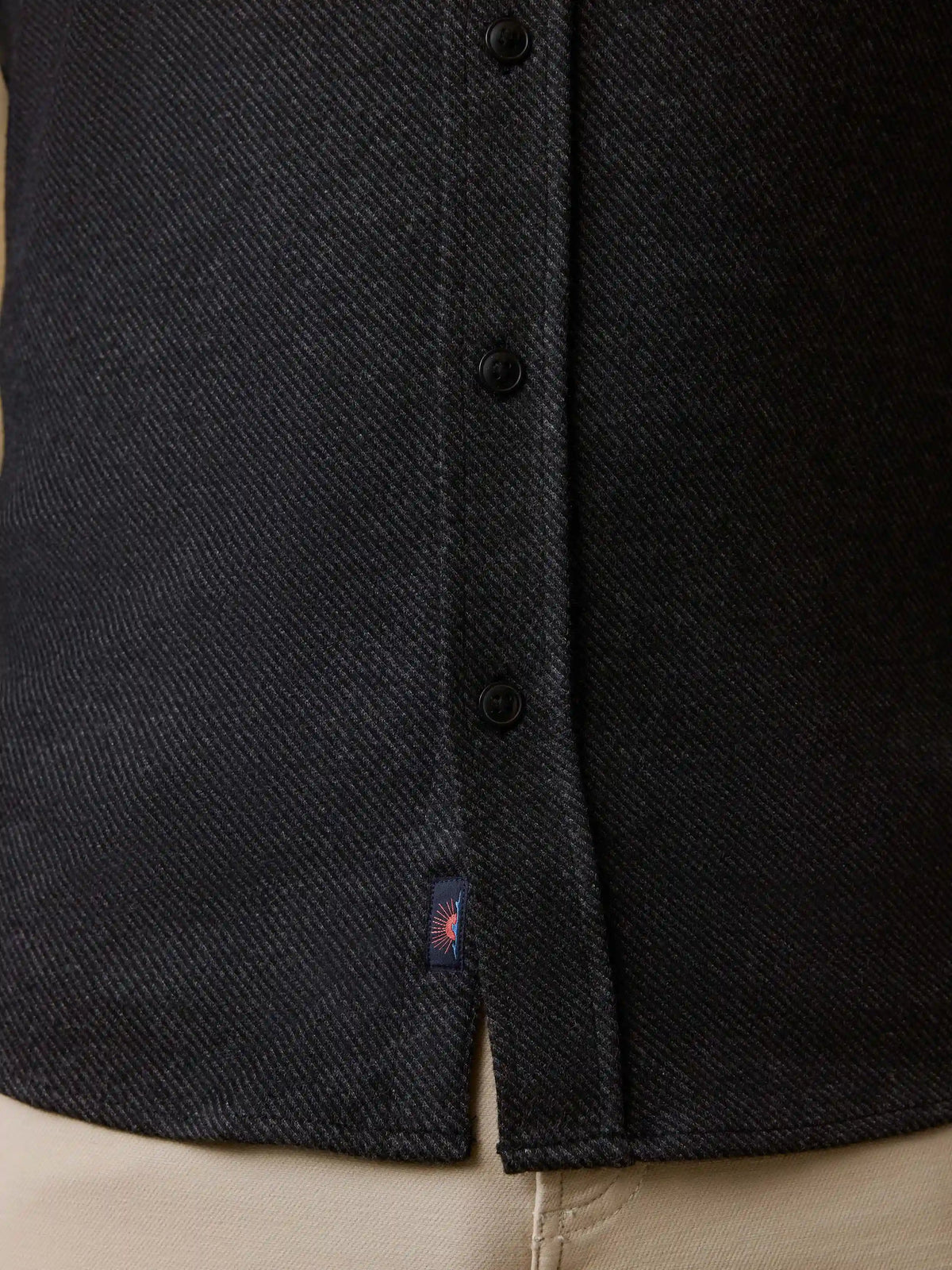 Legend™ Sweater Shirt (Single Pocket) - Heathered Black Twill