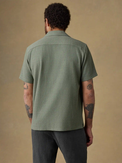 Short-Sleeve Oasis Camp Shirt - Faded Spruce