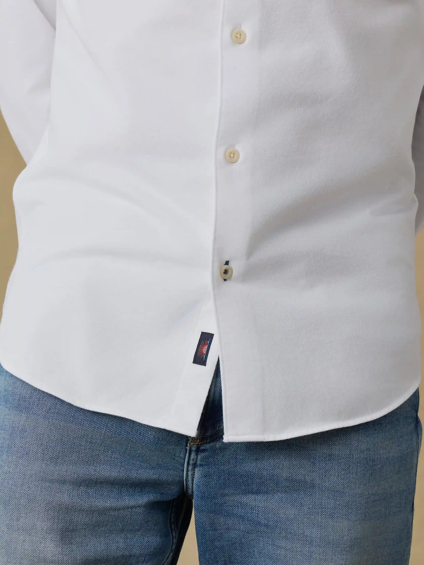 Costa Pique Shirt - Pure White
