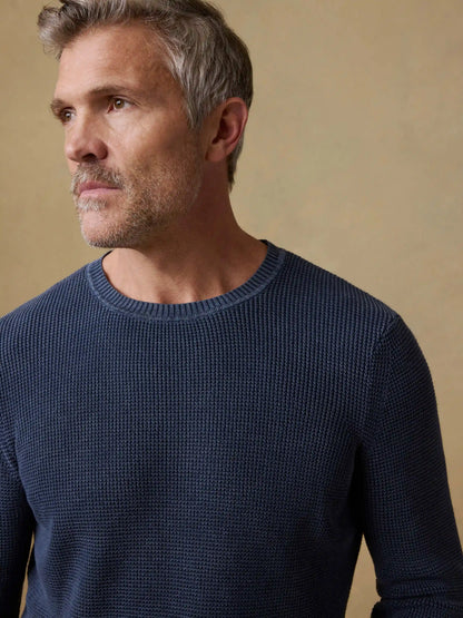 Sunwashed Crewneck Sweater - Blue Nights