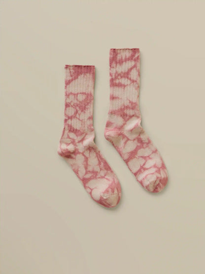Sunwashed Tie Dye Sock - Faded Flag