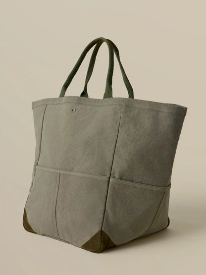 Sunwashed Canvas Utility Bag - Olive