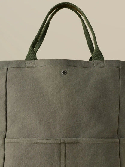 Sunwashed Canvas Utility Bag - Olive