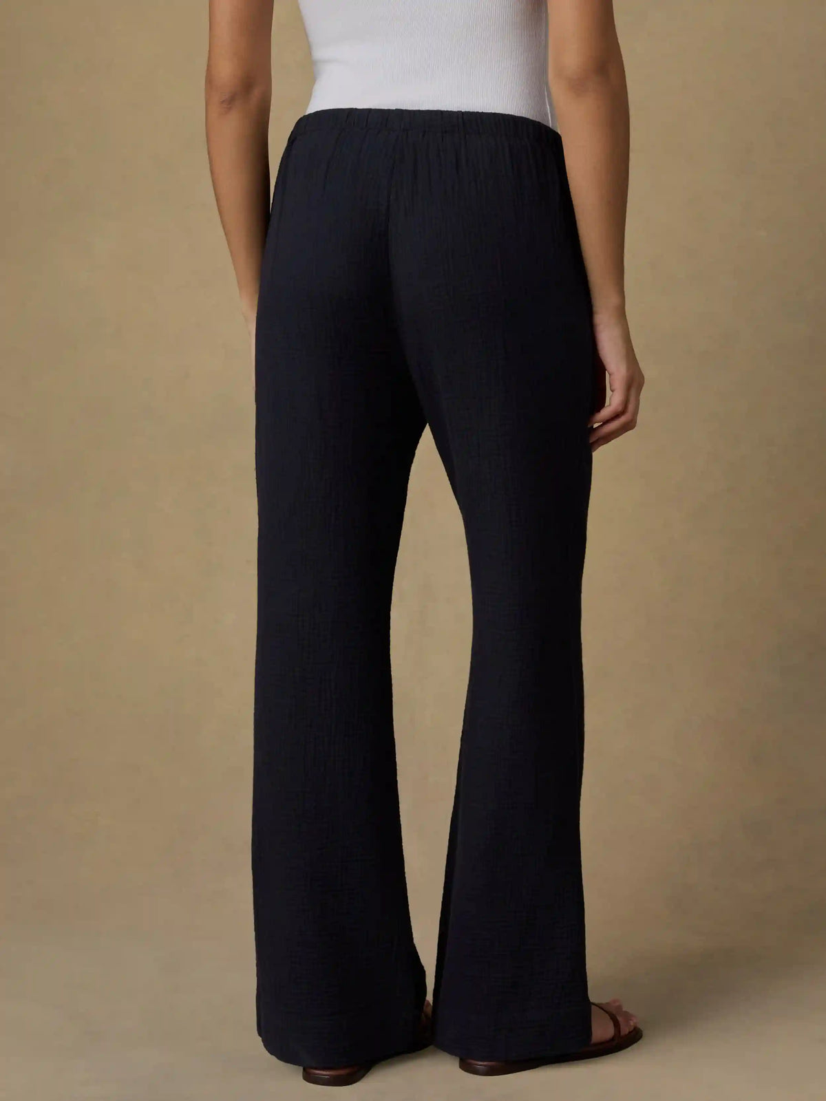 Laidback Gauze Pant - Black