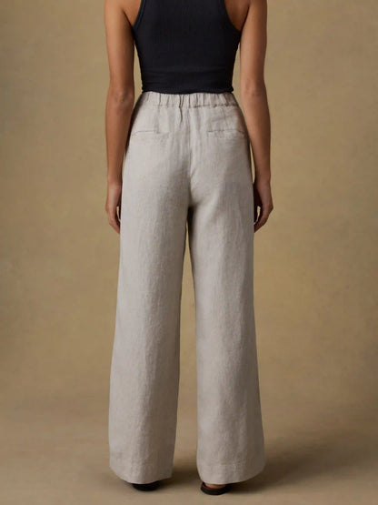 Sun Strider Linen Pant - Flax