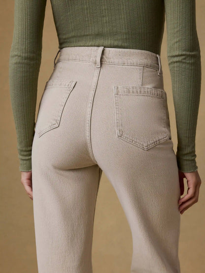 Sunfaded Denim Patch Pocket Pant - Sun Dune Wash