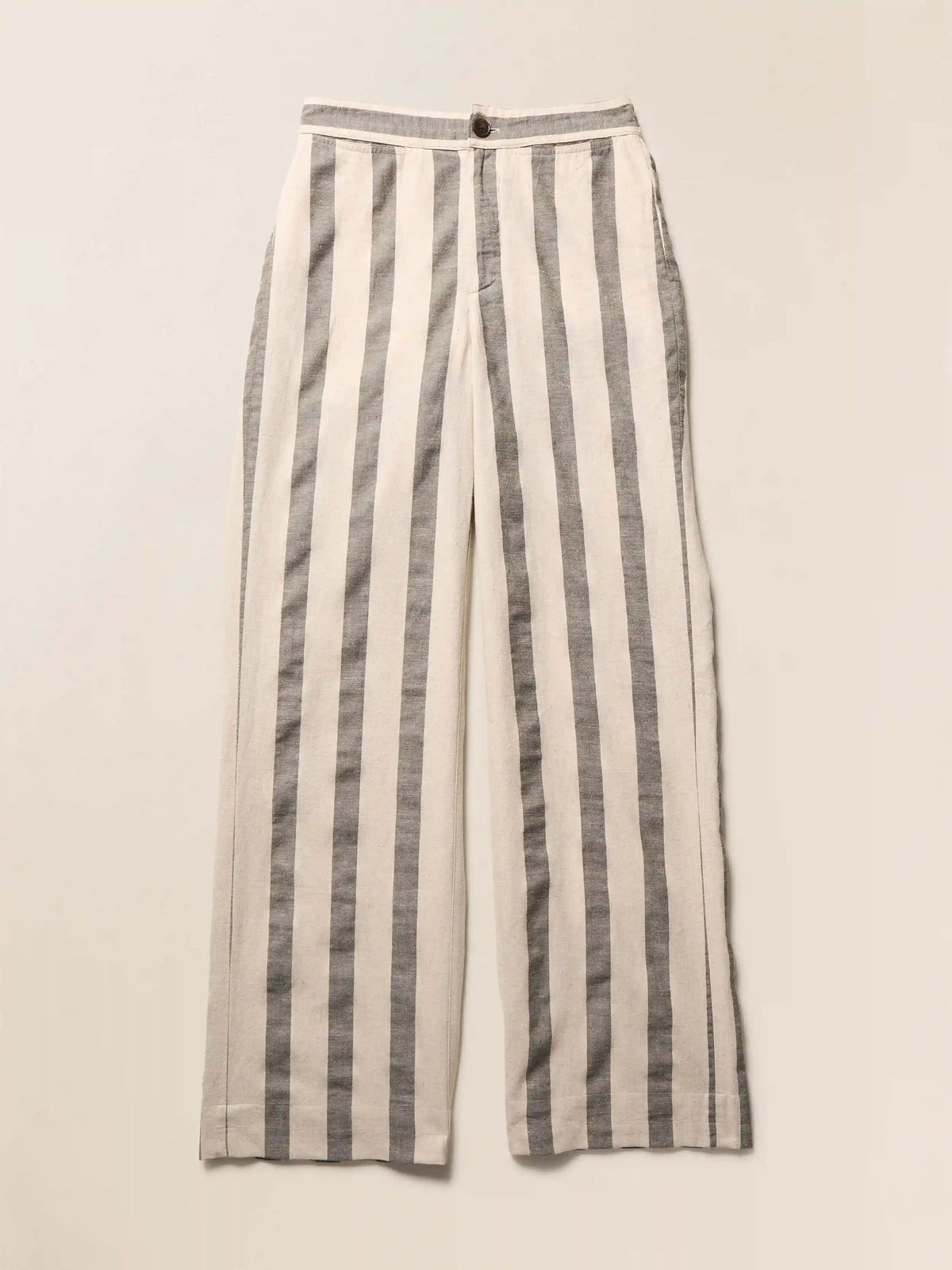 Sun Strider Cotton Linen Pant - Pine Bay Stripe