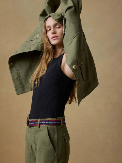 Soft Stretch Utility Pant - Moss