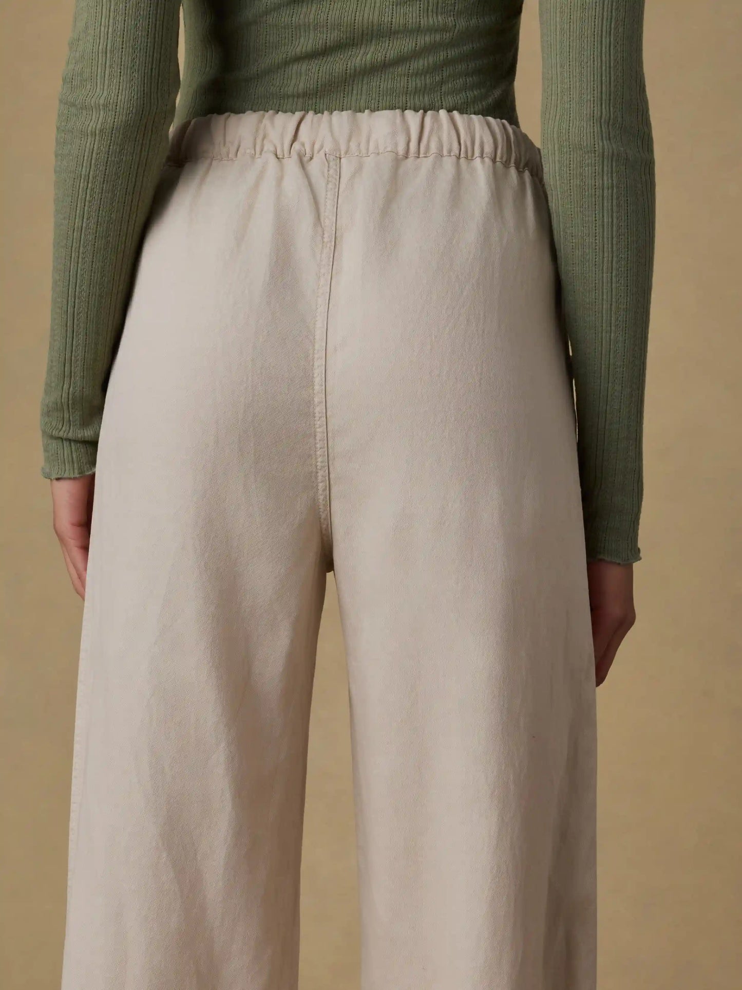 Topanga Drape Ankle Pant - Wheaten