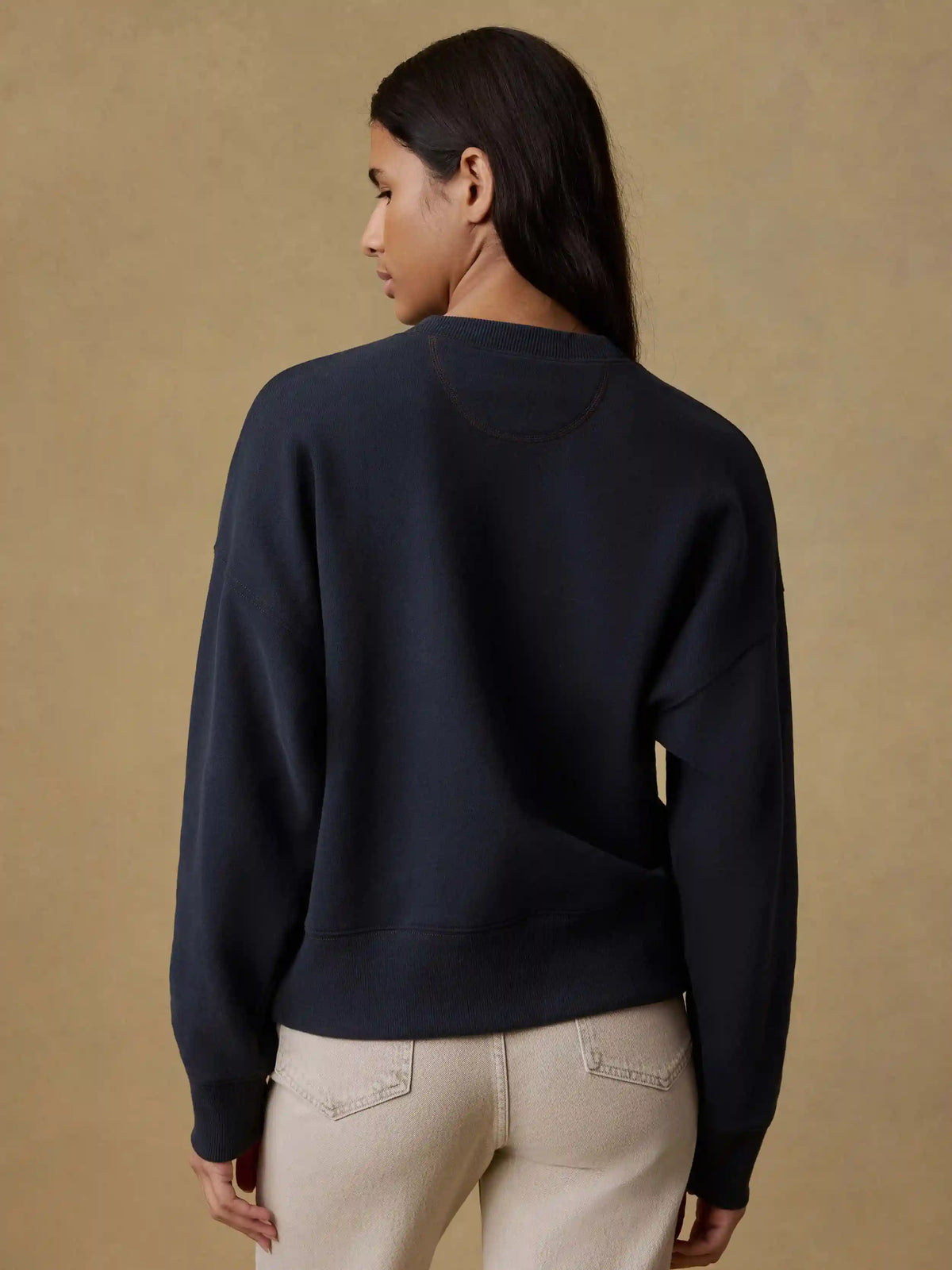 High Standard Fleece Vintage Crewneck - Black