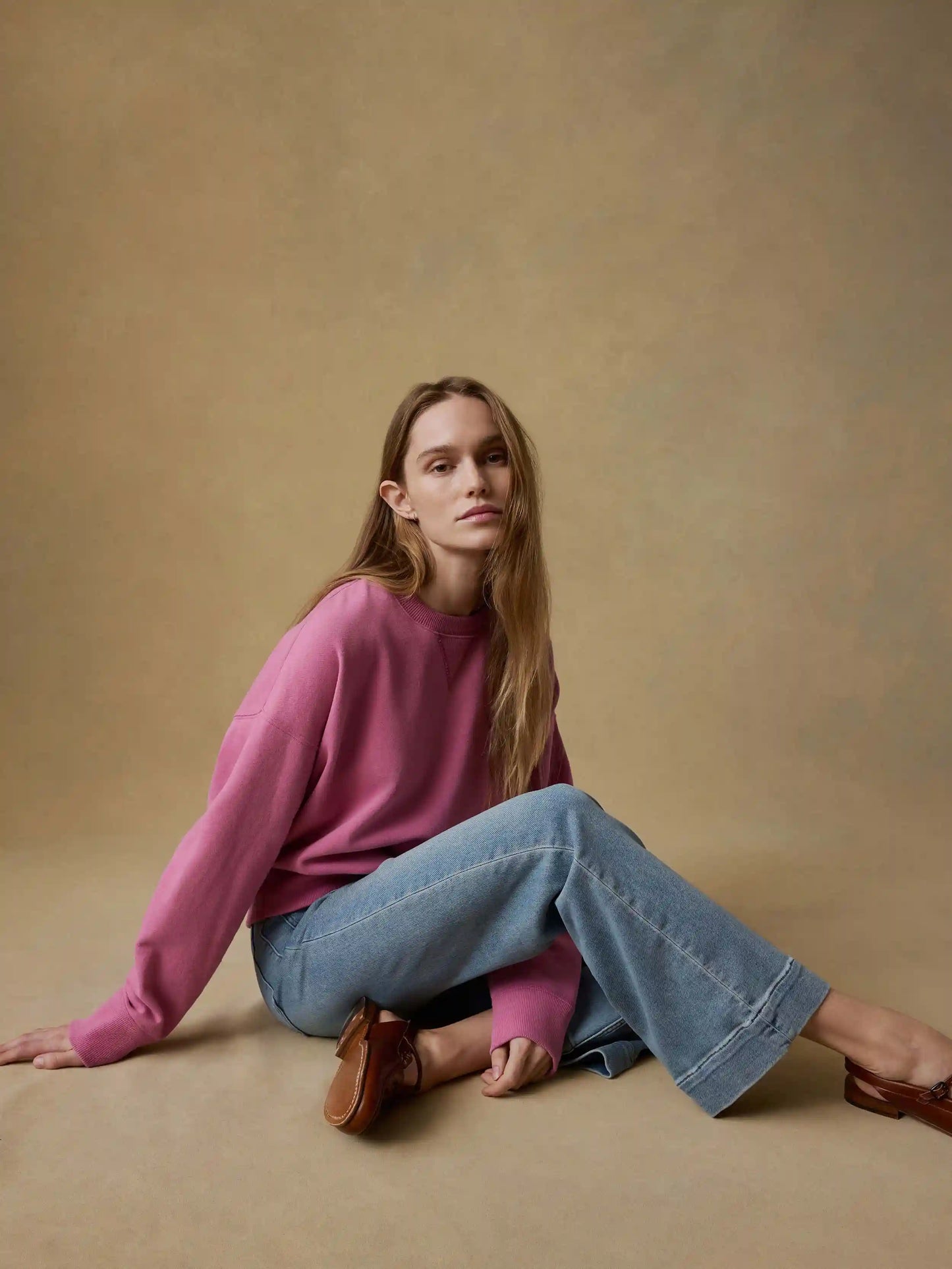 High Standard Fleece Vintage Crewneck - Ibis Rose
