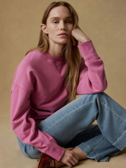High Standard Fleece Vintage Crewneck - Ibis Rose