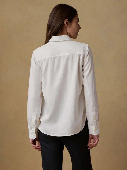Tried & True Chambray Classic Shirt - White