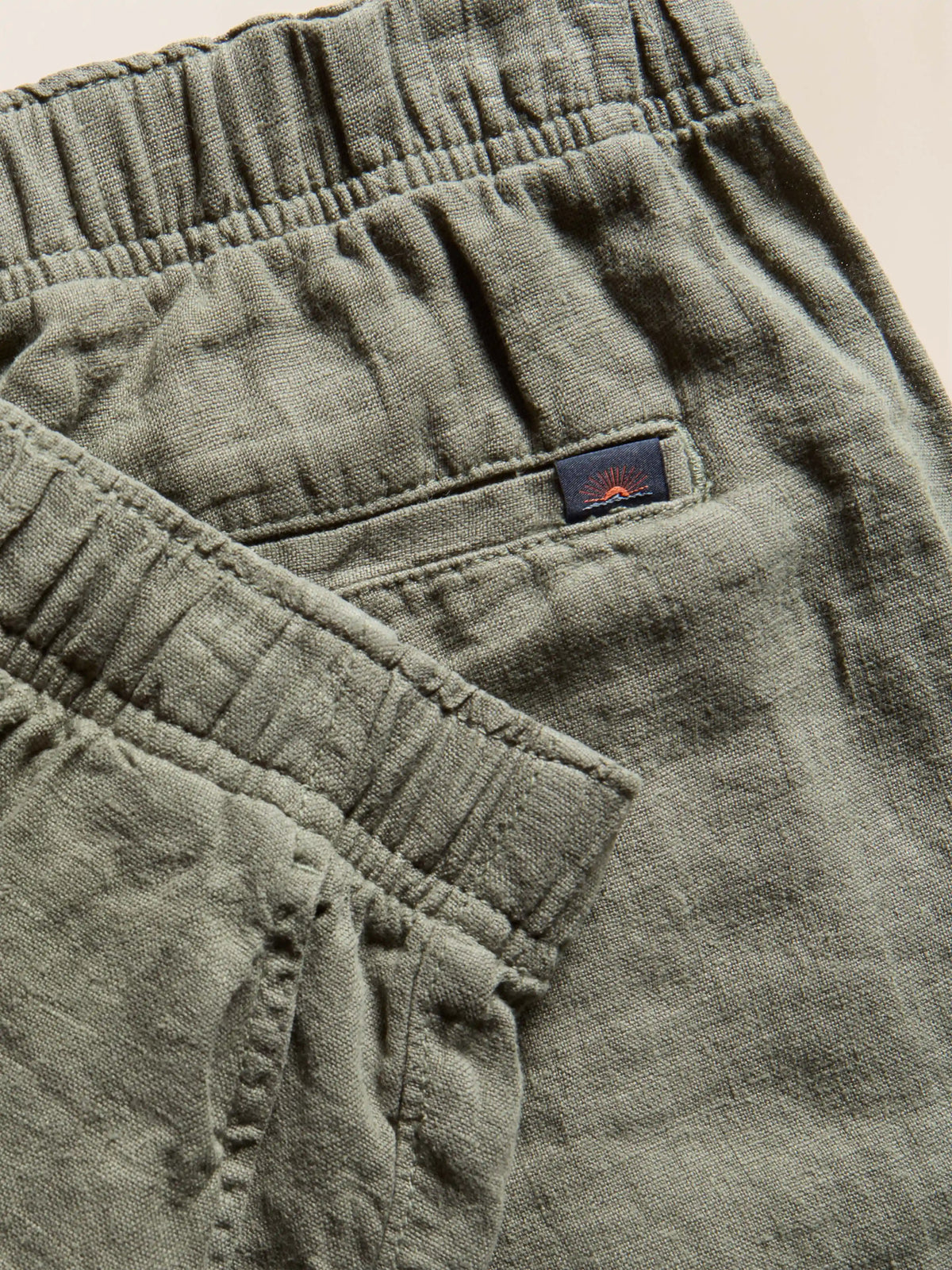 Essential Linen Short (6.5") - Spruce