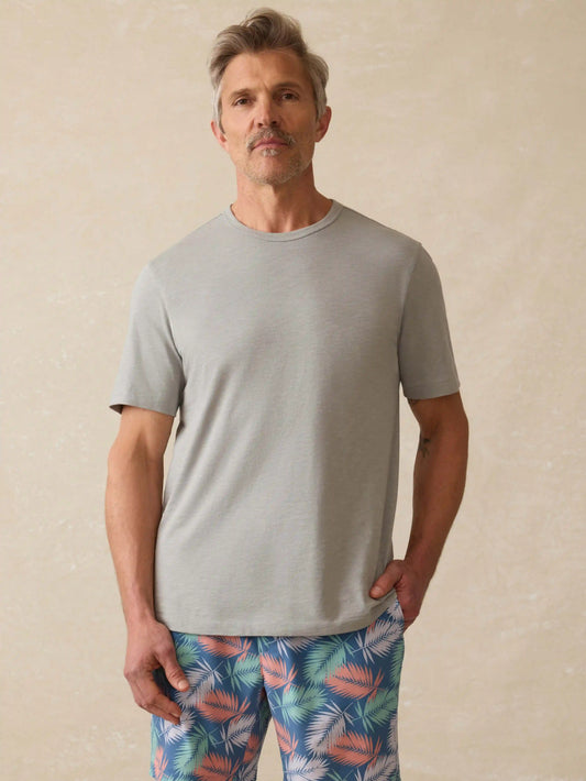 Sunwashed Regenerative Tee - Lakeshore Grey