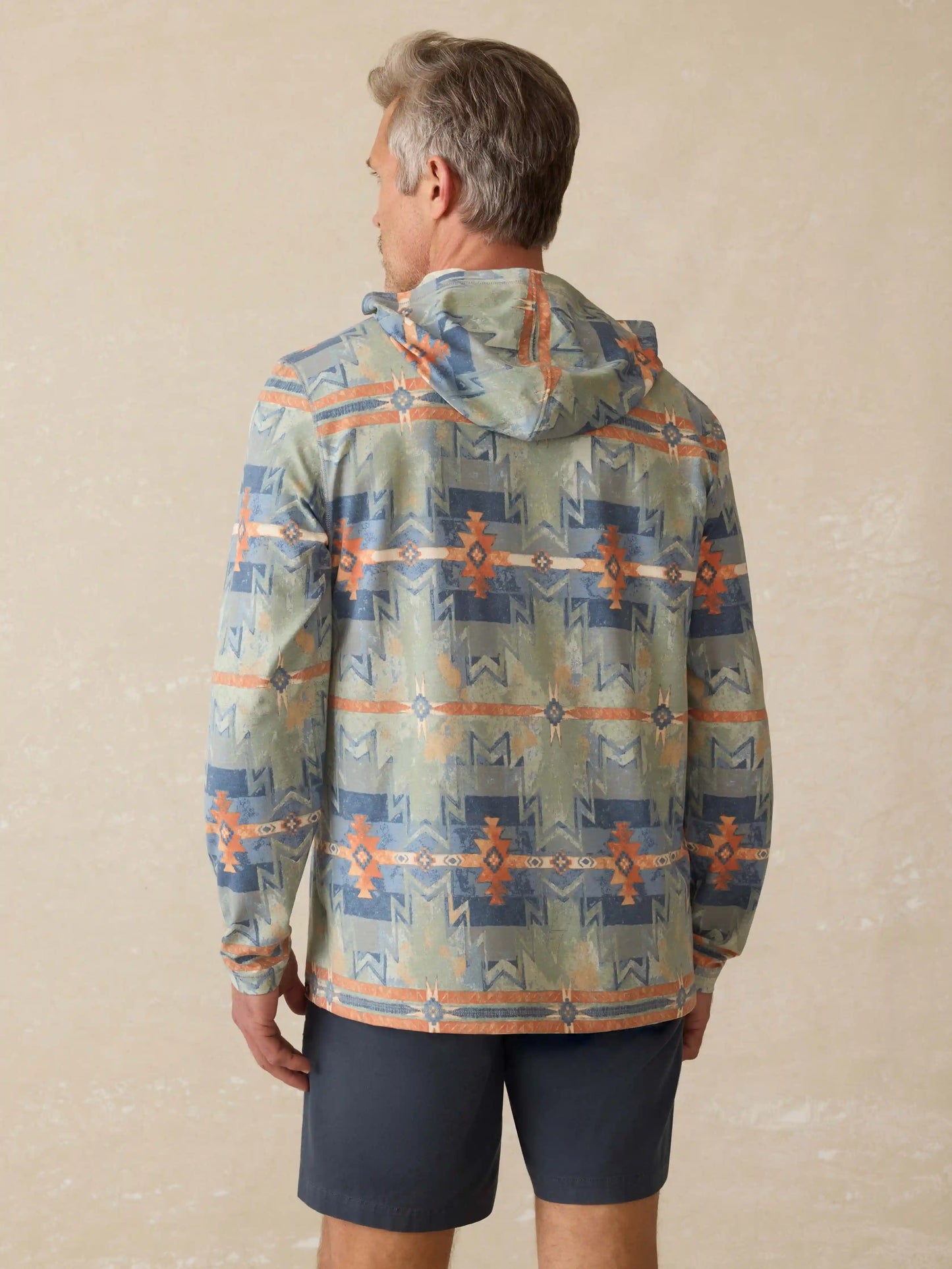 Doug Good Feather Shorelite UPF Hoodie - Daybreak Star Nation
