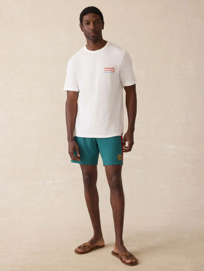 Surf Ghana Short-Sleeve Flag Graphic Tee - White