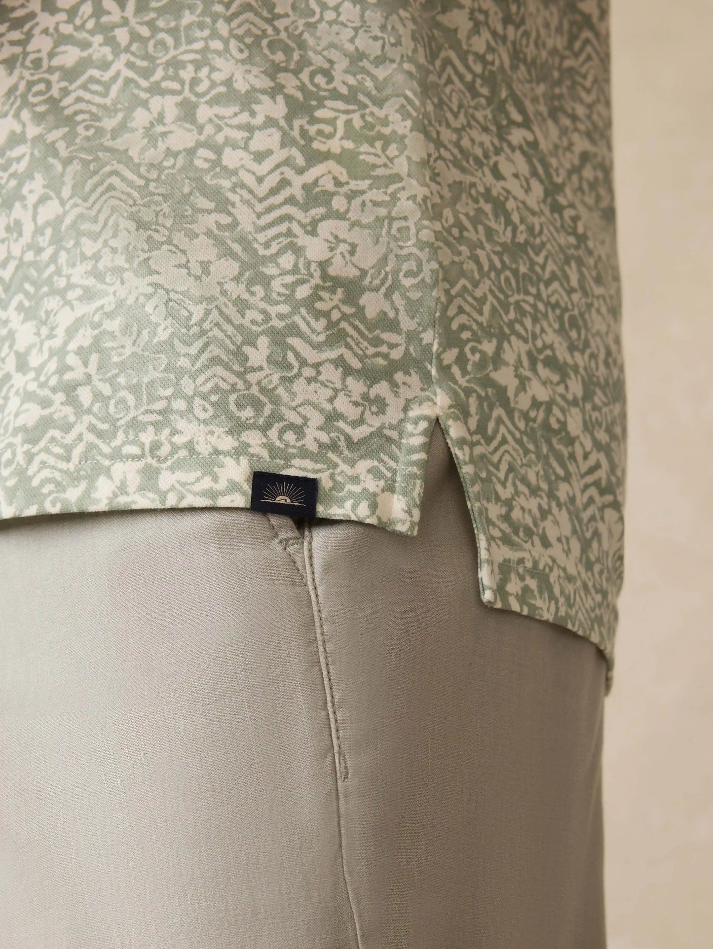 Short-Sleeve Movement™ Pique Polo - Dusty Sage Hilo
