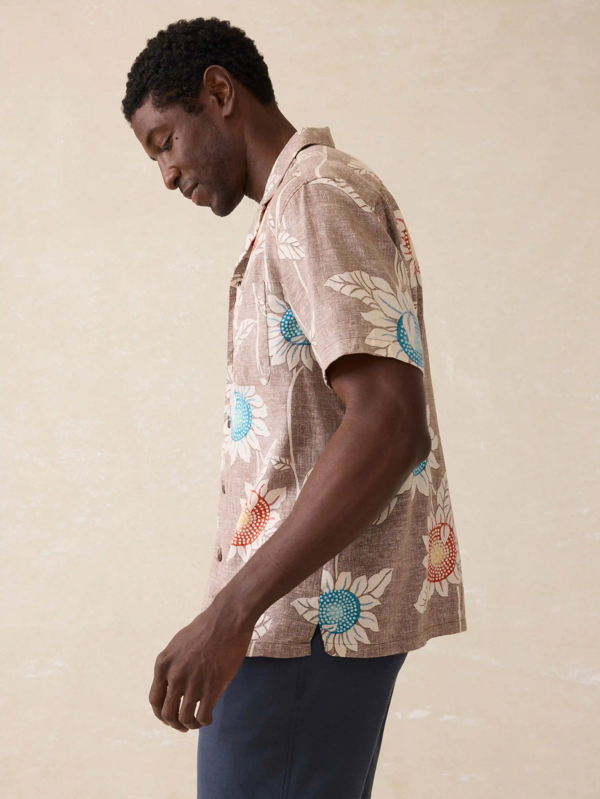 Short-Sleeve Breeze Camp Shirt - Sunseeker Blossom