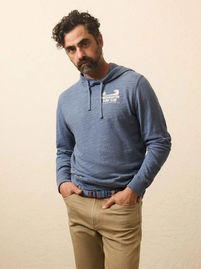 Sunwashed Organic Graphic Hoodie - Dusk