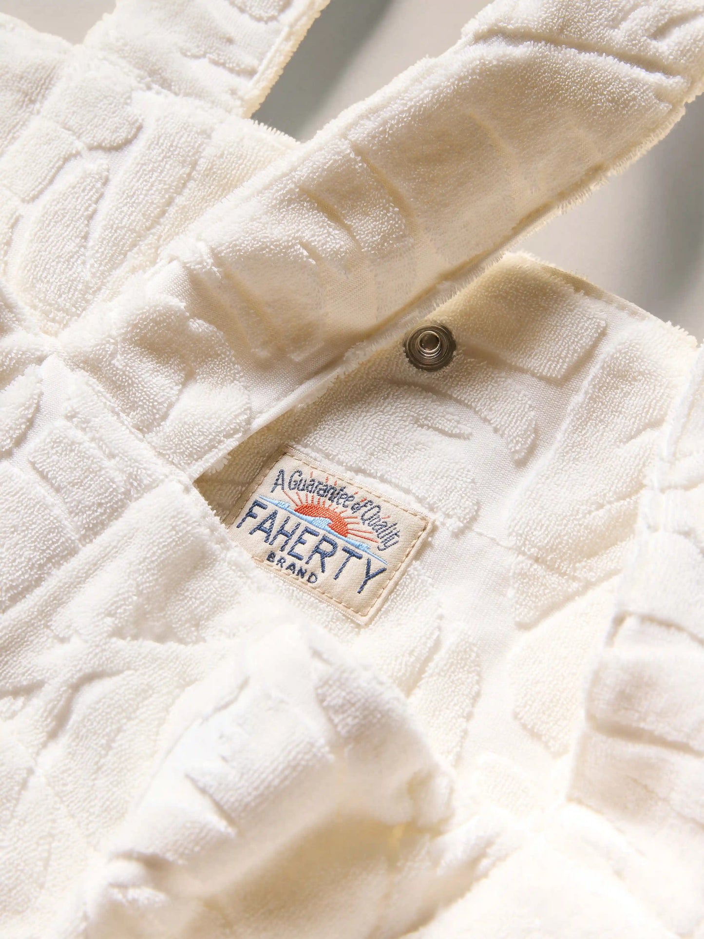 Towel Terry Tote - Ivory