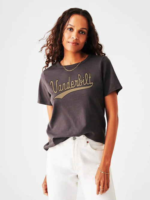 Vanderbilt University Sunwashed Regenerative Tee - Washed Black