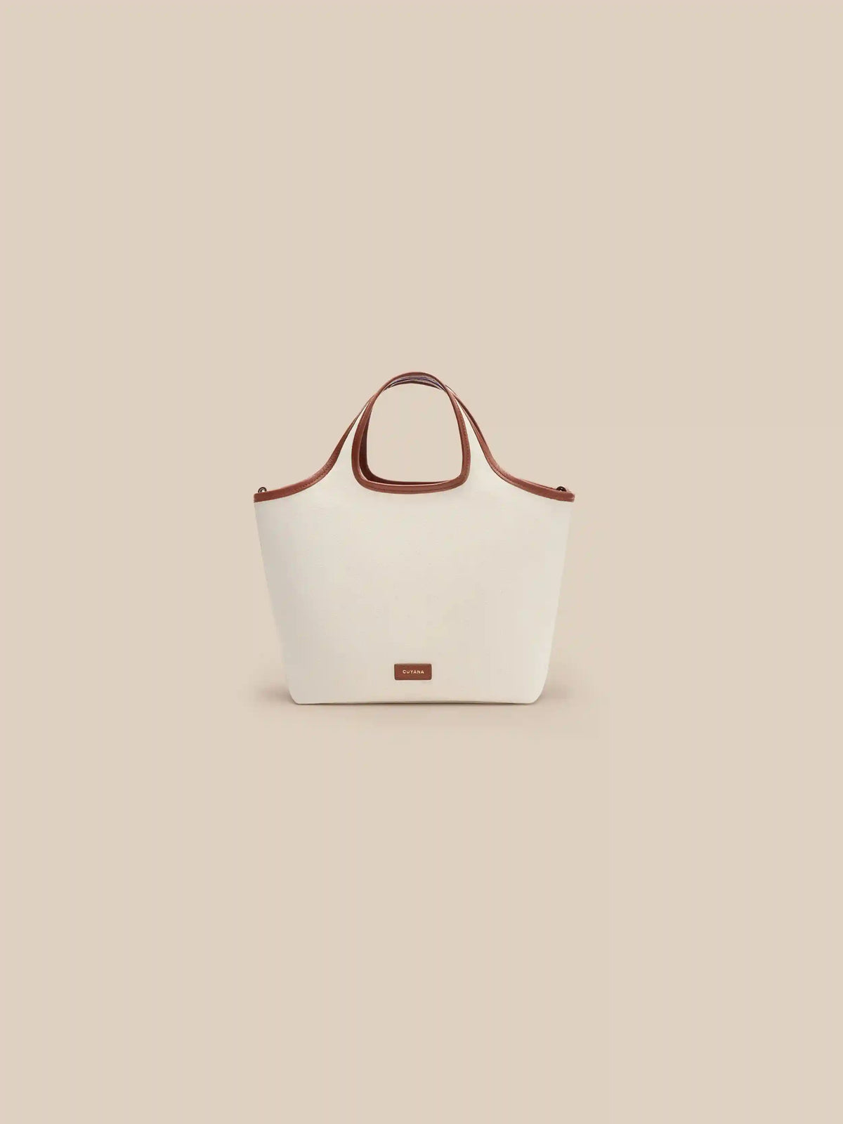Cuyana For Faherty Canvas Mini System Tote - Natural