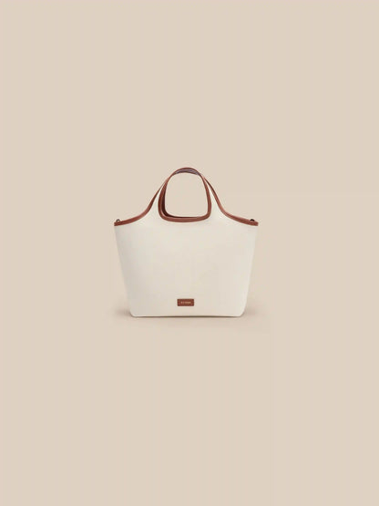 Cuyana For Faherty Canvas Mini System Tote - Natural