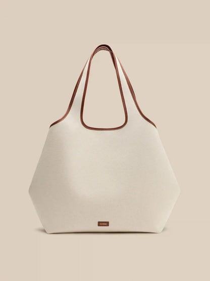 Cuyana For Faherty Oversized Canvas System Tote - Natural