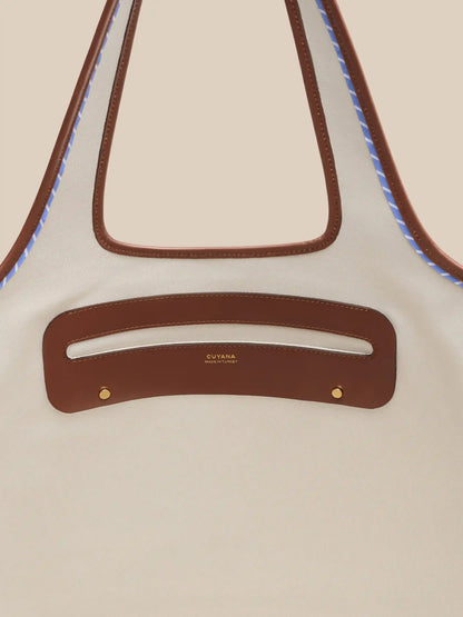 Cuyana For Faherty Oversized Canvas System Tote - Natural