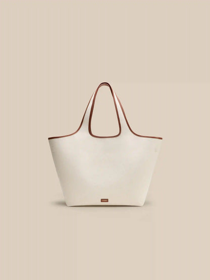 Cuyana For Faherty Oversized Canvas System Tote - Natural