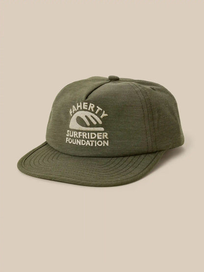 Faherty x Surfrider All Day Hat - Surplus Olive