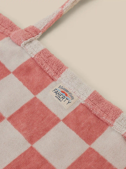 Cabana Towel Terry Tote - Red Shell Buffalo