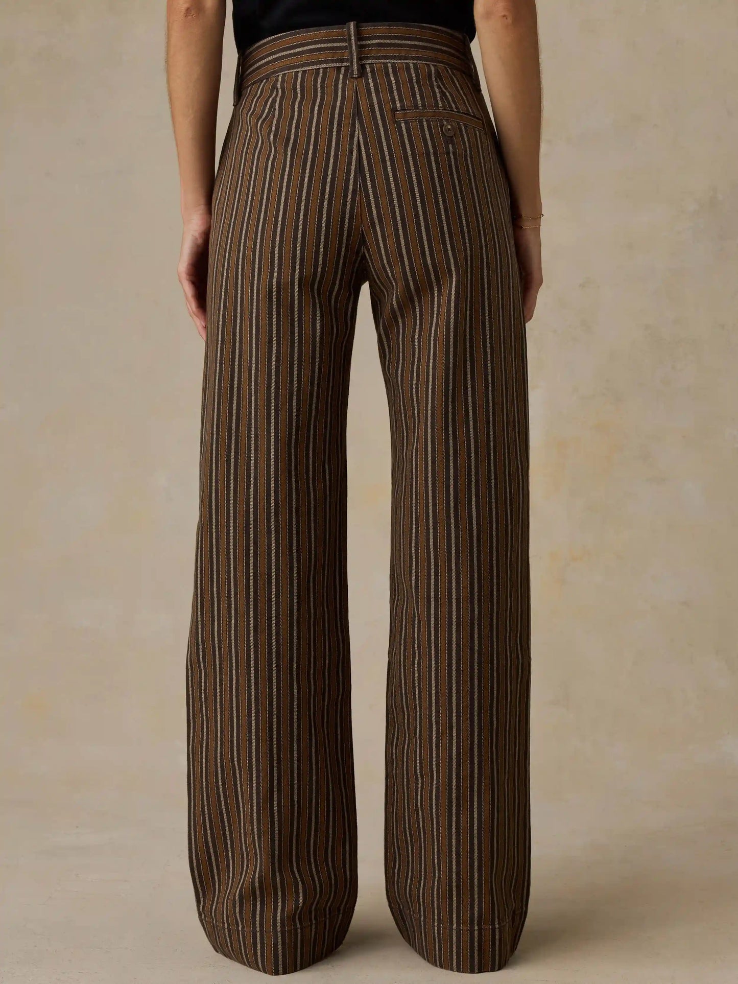 Twill Tide Slim Straight Pant - Maple Cove Stripe