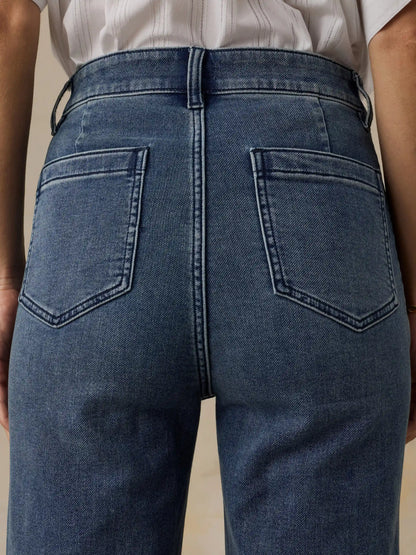 Stretch Terry Patch Pocket Pant - Riverton