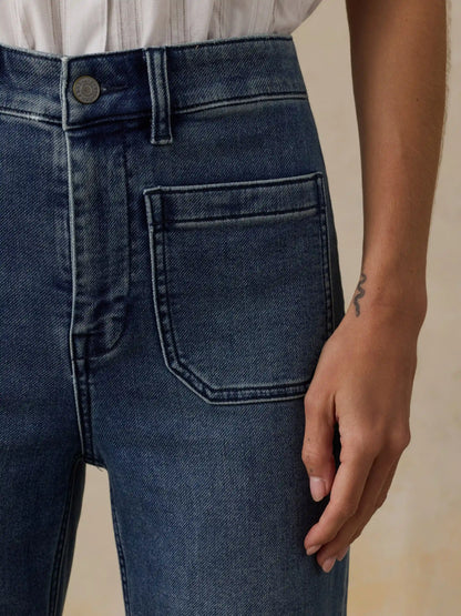 Stretch Terry Patch Pocket Pant - Riverton
