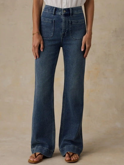 Stretch Terry Patch Pocket Pant - Riverton