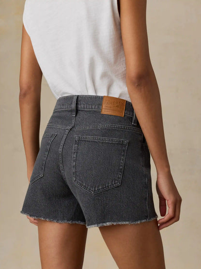 Sundrift Denim Short - Washed Black