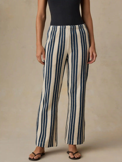 Baja Pant - Kingfisher Stripe