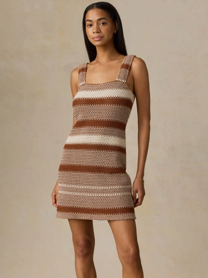 Seacoast Crochet Dress - Chestnut Stitch
