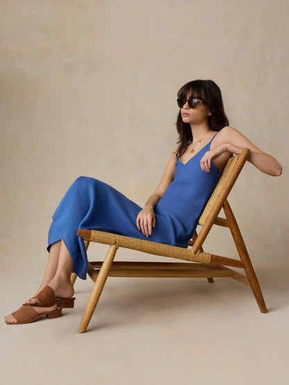 Mia Slip Dress - Paradise Blue